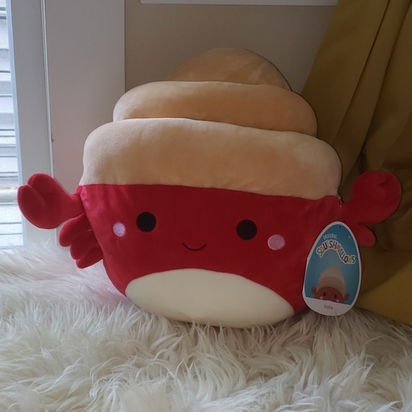Squishmallows Summer 2021 Hermit Crab Indie 12 inch - Picture 2 of 5